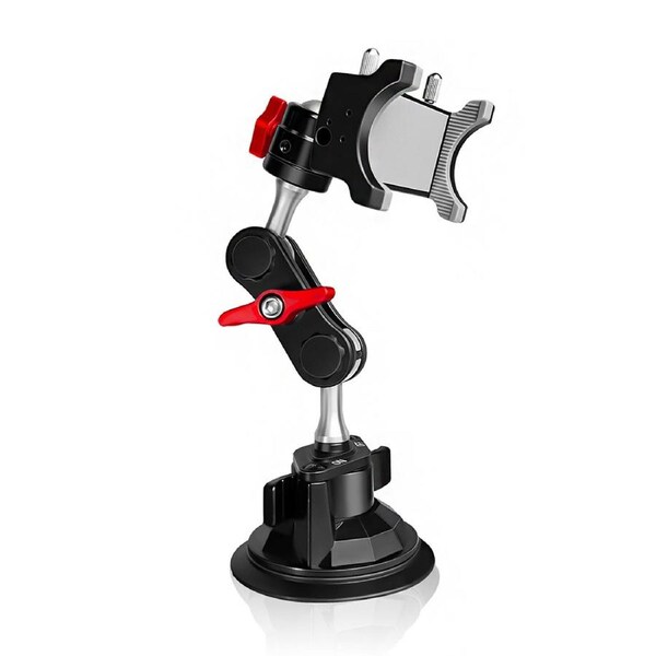 Car 360 Rotating Phone Holder Mount Adhesive Suction Cup Universal Ball Head Arm