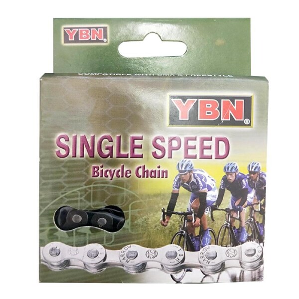 Yaban Chain - Single Speed S410 - 1/2 X 1/8 X 110L - Brown/Brown