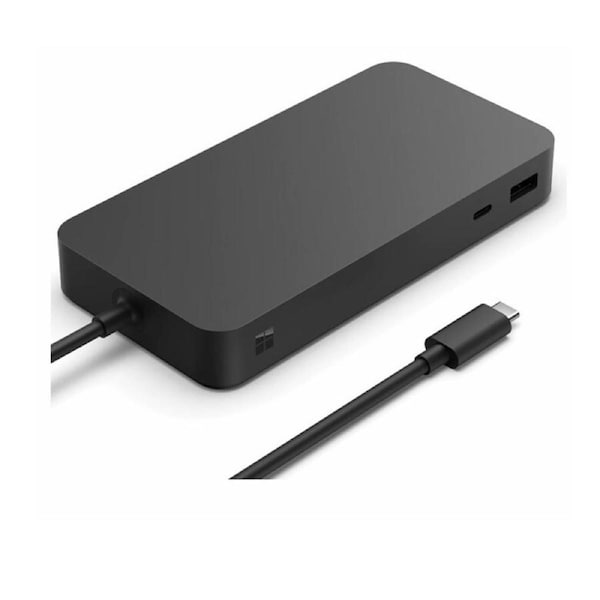 Microsoft Surface Thunderbolt 4 Dock 40Gbps USB-C Thunderbolt 4 USB-A 3.5mm Audio Jack 2.5G Ethernet- Surface Go 2/3 Studio Pro
