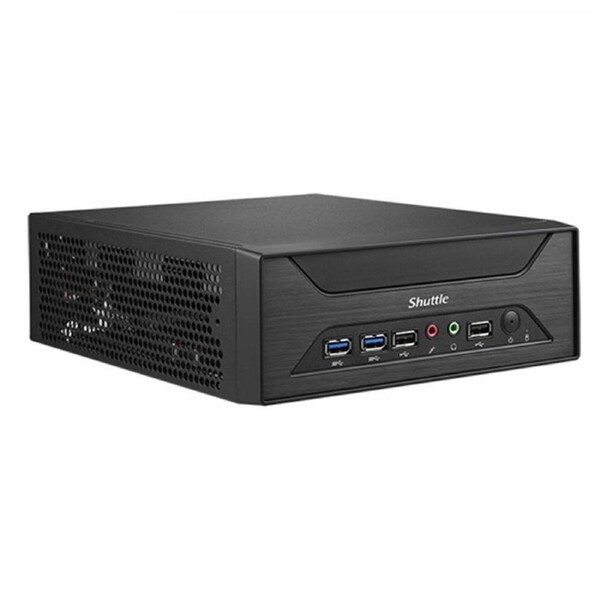 Shuttle XH270 Slim Mini PC 3L Barebone - Support Intel KBL&SKY CPU, 4x 2.5' HDD/SSD bay (RAID), 2xLAN, HDMI, DP, VGA, RS232, 2xDDR4, M.2 2280, 120W