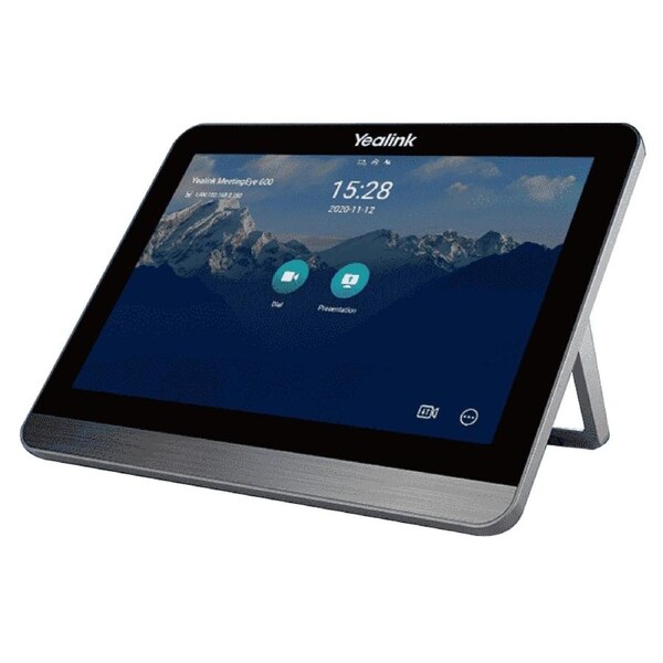Yealink CTP18 Teams Collaboration Touch Panel, Annotation on Shared Content, Conference Control, Flexible Deployment, 8-Inch Touch Screen