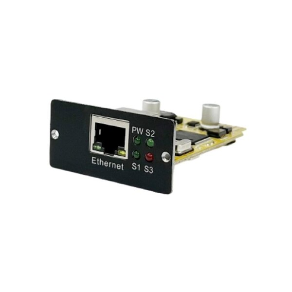 PowerShield Simple Network Management Protocol (SNMP) Comms Card Lite V1, enhances network management and monitoring capabilities