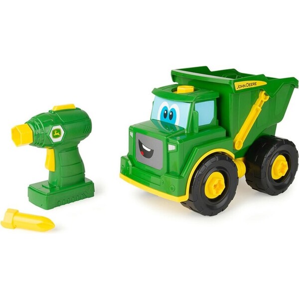 John Deere Build-A-Buddy Dump Truck Toddler/Childrens/Kids Toy 18m+ - Green