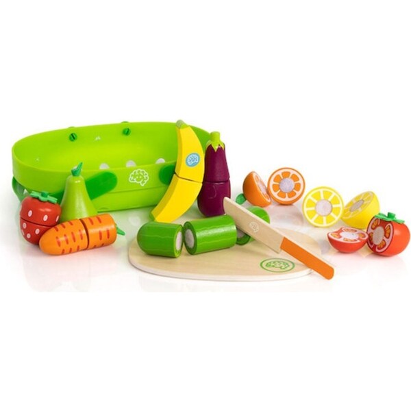 Pretendables Fruit & Veggie PlaySet Pretend Food Kids/Childrens Play Toy 3y+