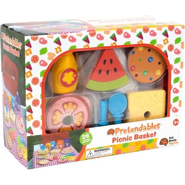 Pretendables Picnic Playset Pretend Foods Toddler/Kids/Childrens Toy 3y+