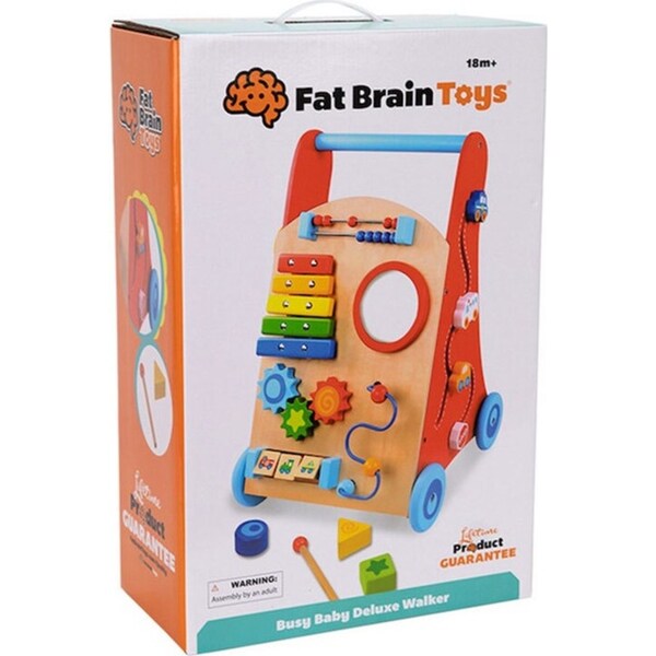 Fat Brain Toy Co. Busy Baby Deluxe Walker 20" Toddler/Childrens/Kids Toy 18m+