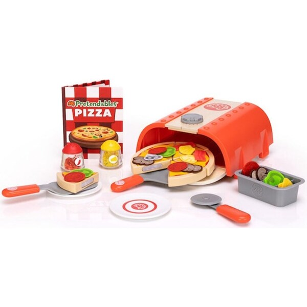 Pretendables Backyard Pizza Oven Set Pretend Kitchen Kids/Childrens Toy 3y+