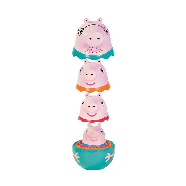 Peppa Pig Nesting Family Dolls Set Childrens/Kids Indoor/Outdoor Toy Play 18m+