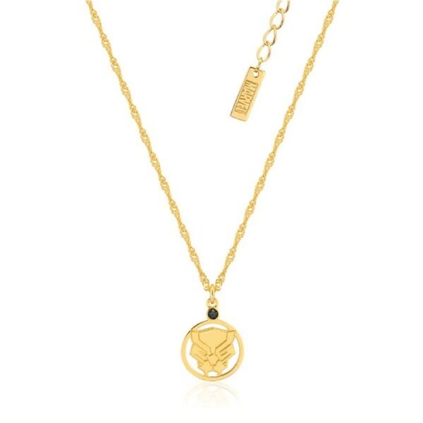 Couture Kingdom - Marvel - Black Panther Necklace Yellow Gold