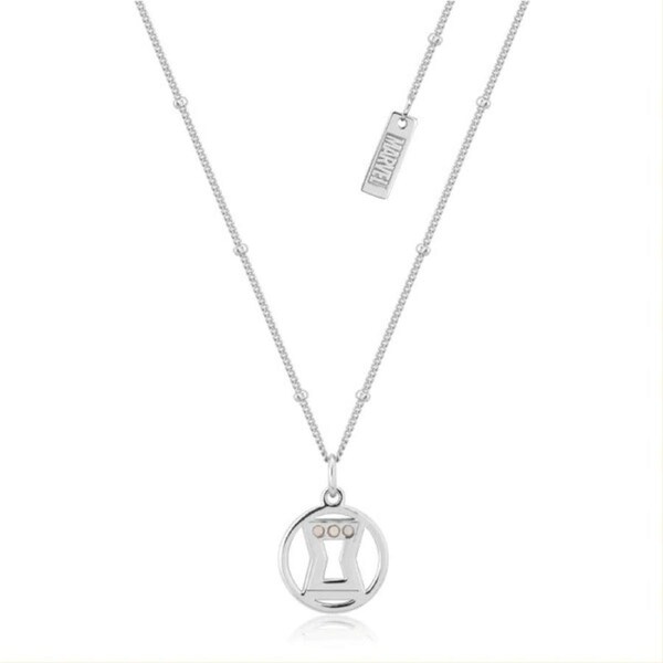 Couture Kingdom - Marvel - Black Widow Necklace Silver