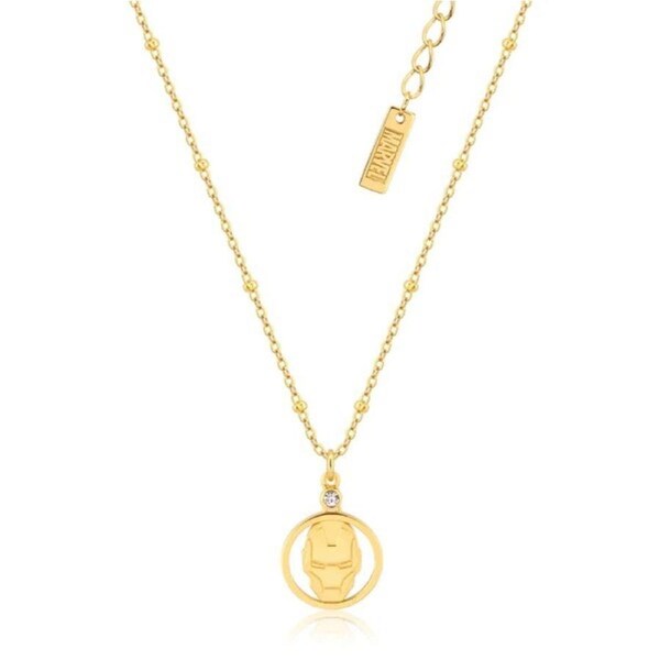 Couture Kingdom - Marvel - Iron Man Necklace Yellow Gold