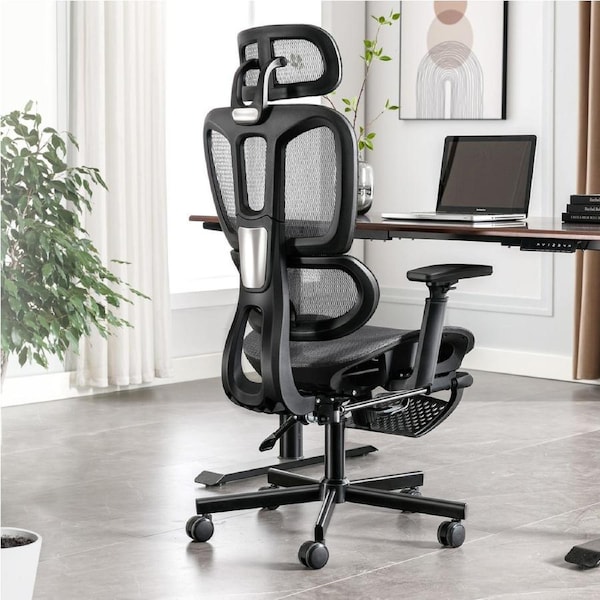 ALFORDSON Ergonomic Office Chair Mesh Seat Grey