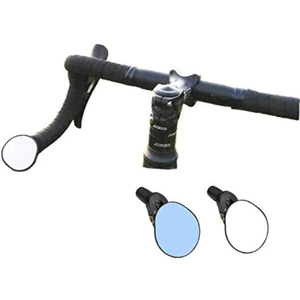 Hafny Mirror - Drop Bar - Inside Diameter 14.8-23mm - Left / Right Interchangeable