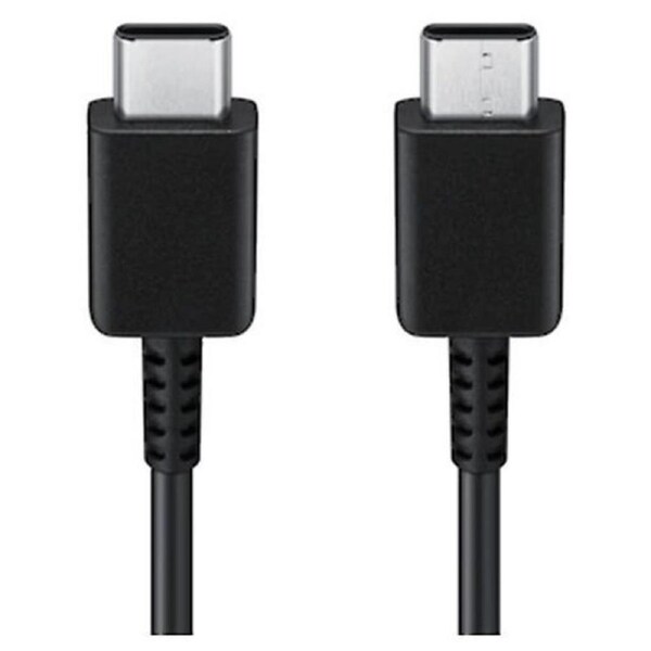 1.8m USB-C to USB-C Plug Data & Power Cable - Black