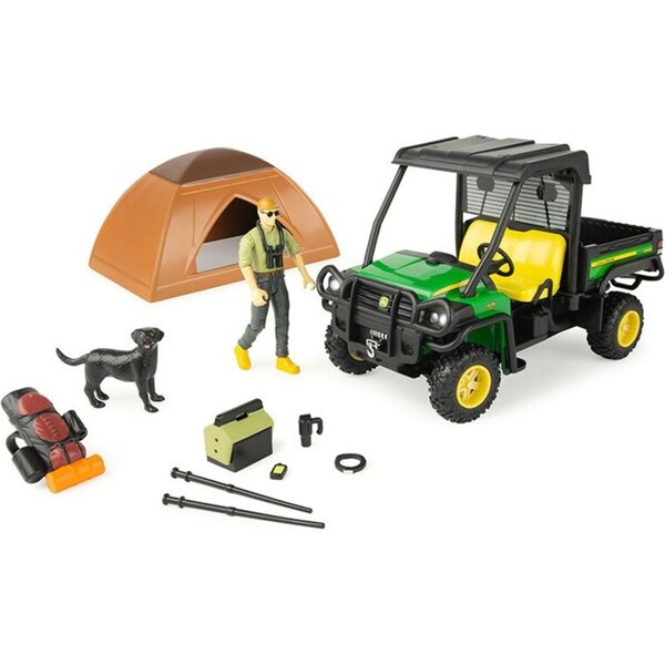 John Deere 1:16 Outdoor Gator Adventure Camping Set Kids/Childrens Toy 8y+