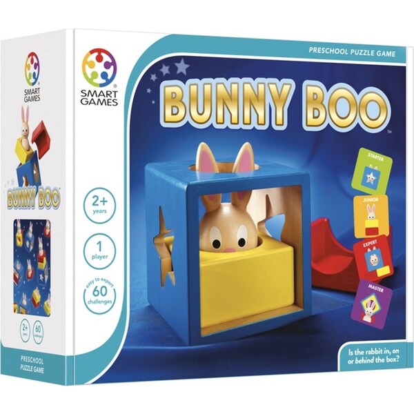 Smart Games Bunny Boo Children's/Kid's SIngle Player Block Puzzle Game 2y+