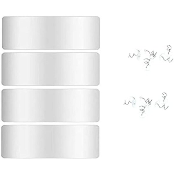 4PCS Cat Sofa Scratch Guard Furniture Walls Pet Couch Protector + 10 Pins