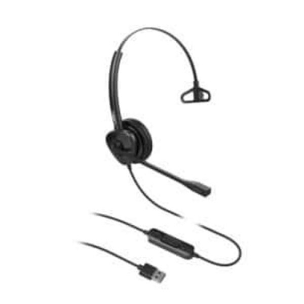 Fanvil HT301-U headphones/headset Wired Head-band Office/Call center USB Type-A Black
