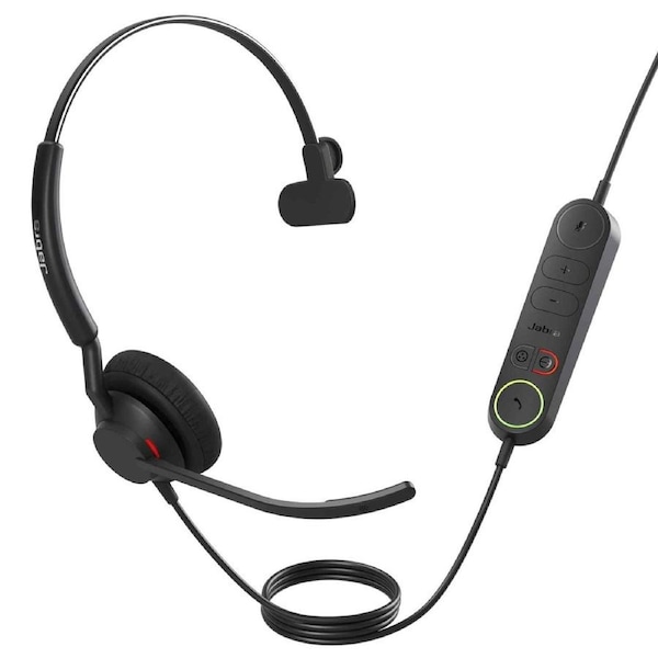 Jabra Engage 40 - (Inline Link) USB-A UC Mono Wired Headset
