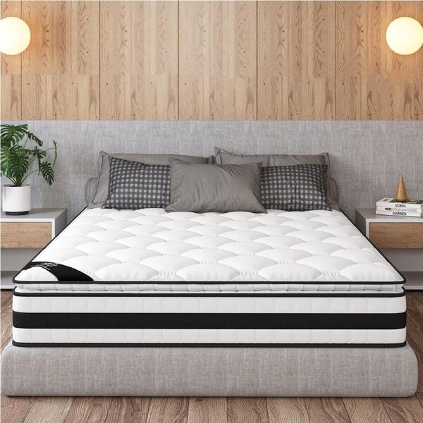 Mattress 22cm King Single Pillow Top STARRY EUCALYPT