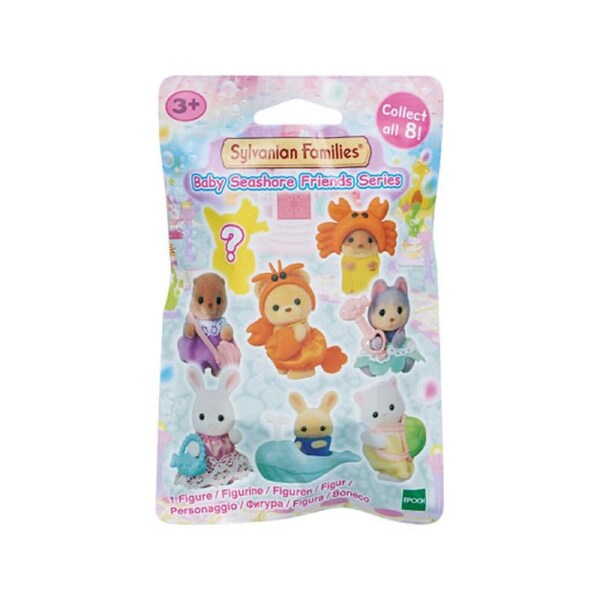 Sylvanian Families Baby Seashore Friends Mystery Figurine Kids Toy Assorted