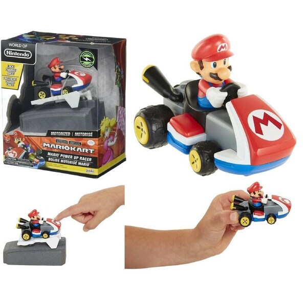 World of Nintendo Mario Kart Chargers Power Up Racers Toy Car Luigi Game Race