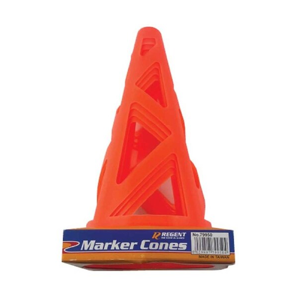 24cm Collapsable Marker Safety Cones - Set of 4