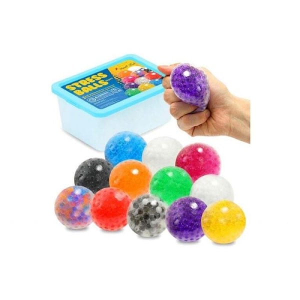 6 Pack Stress Balls Sensory Squishy Balls Stress Relief Toys Squeeze Balls Toy