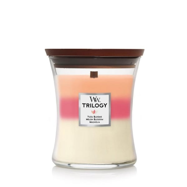 WoodWick Blooming Orchard Medium Scented Candle