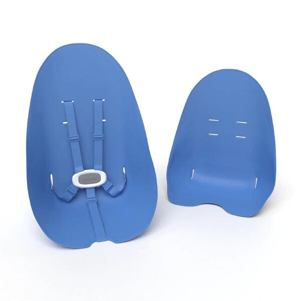 Bloom Fresco Infant Modern Seat Pad Starter Kit High Chair Blue Size 0-8y