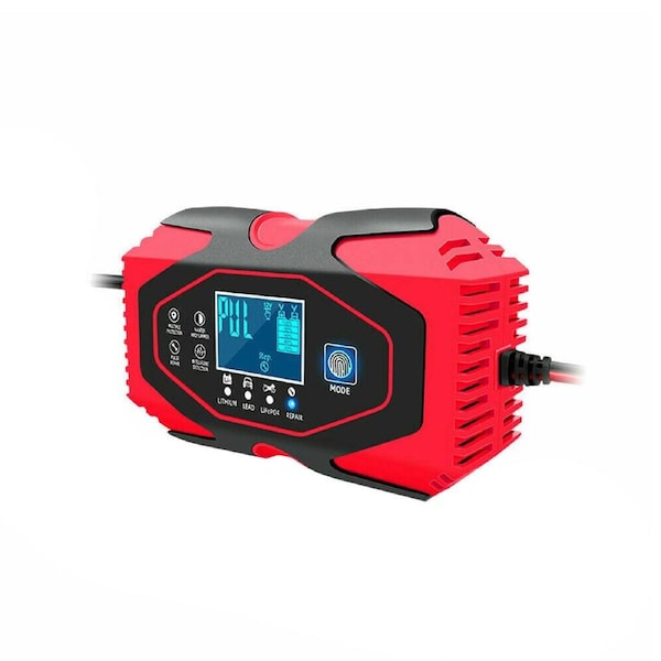 12V 24V Car Battery Charger Lead-acid AGM GEL& Lithium LiFePO4 Battery Repair