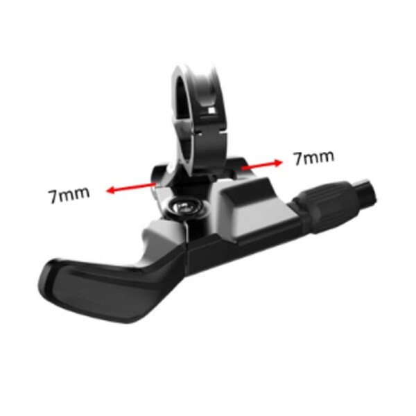 TransX Dropper Lever - Multi Position Ergonomic - Alloy1x Design - 22.2mm Clamp