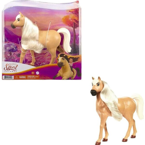 DreamWorks Spirit Brown Palomino Riding Free Collector Doll and Horse Ages 3+ Toy Pony Race Fun