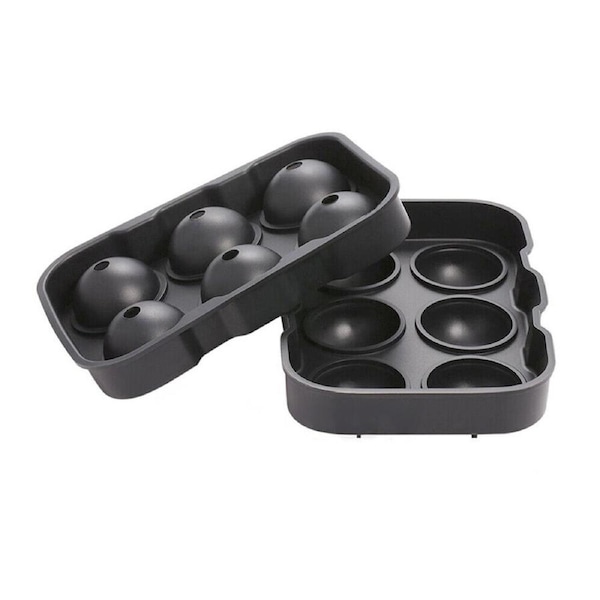 Large Ice Ball Maker Cube Tray Big Silicone Mold Sphere Whiskey Round Mould