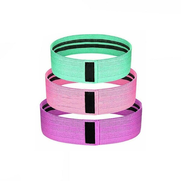 Resistance Booty Bands Set Fabric Hip Circle Bands Workout Exercise Guide Bag