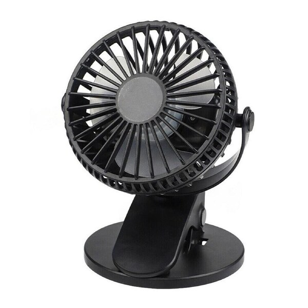 Super Suction Car Fan Mini Van Home Cooler Cooling Desk Fan USB - 3 Speed