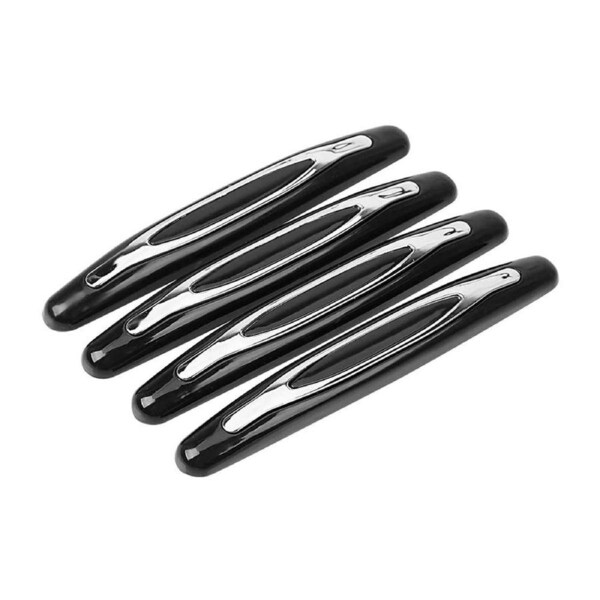 Universal Car Door Edge Guard Strip Scratch Protector Anti-collision Black - 4pcs
