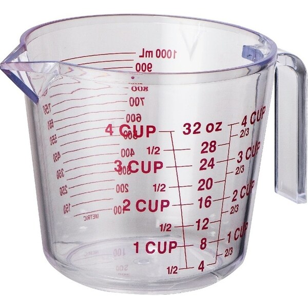 Avanti Plastic Measuring Jug 1L BPA Free