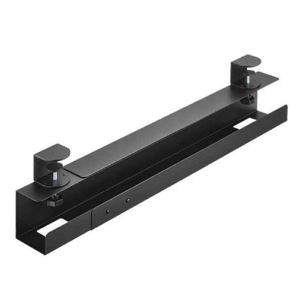 Brateck Extendable Clamp-On Under Desk Cable Tray -- Black(LS)