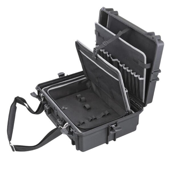 Plastica Panaro MAX505TC 33.9L IP67 Watertight Tool Organizer Hard Case in Black