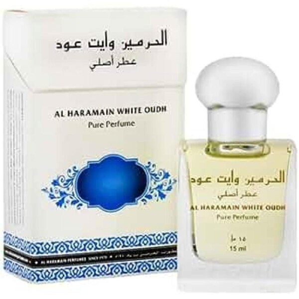 Haramain White Oudh Perfume Oil (unisex)- 15ML