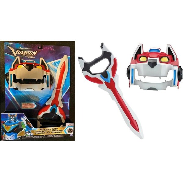 Red Lion Defender Gear-Roleplay Set Ages 4+ Toy Play Fight Lion Gift