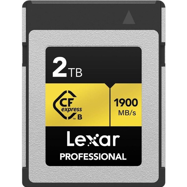 Lexar Professional Gold Series CFexpress Type B Card - 2TB