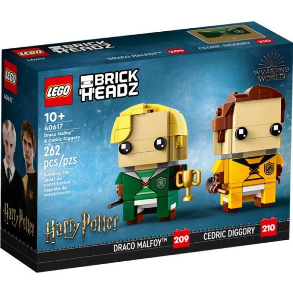 LEGO 40617 - BrickHeadz Harry Potter Draco Malfoy & Cedric Diggory