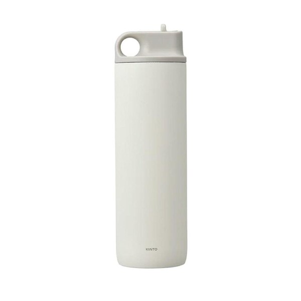 Kinto Active 800ml Vacuum Insulated Tumbler Stainless Steel Drink Bottle White