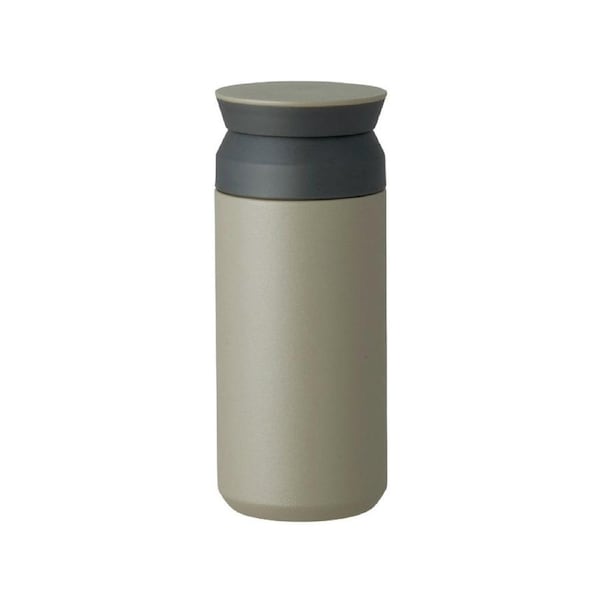 Kinto Stainless Steel 350ml Vacuum Insulated Travel Tumbler Water Bottle Khaki