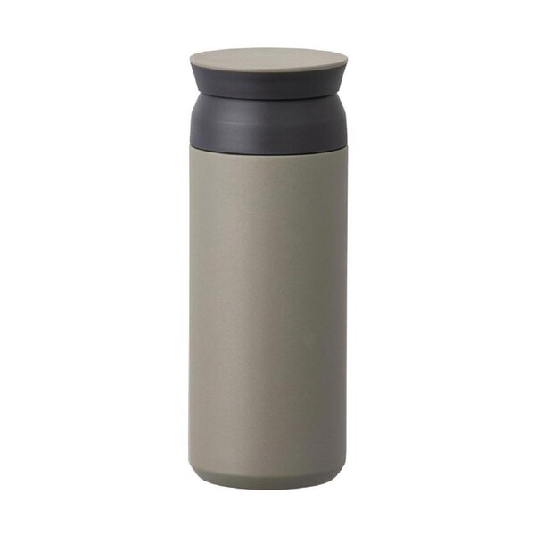 Kinto Stainless Steel 500ml Vacuum Insulated Travel Tumbler Water Bottle Khaki