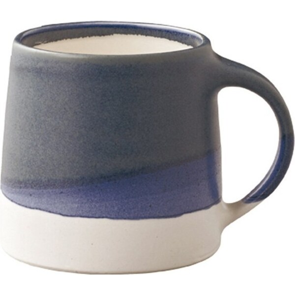 Kinto SCS-S03 Coffee Mug 320ml Drinking Water/Tea Cup w/ Handle Navy & White