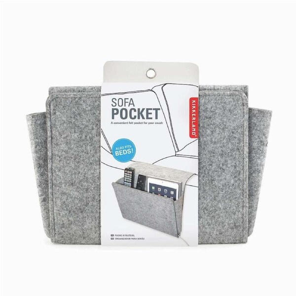 Kikkerland Sofa Pocket Grey