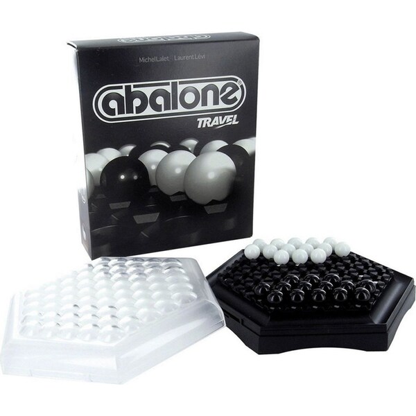 Asmodee Abalone Travel Version Family/Children's Puzzle/Strategy Grid Game 7y+